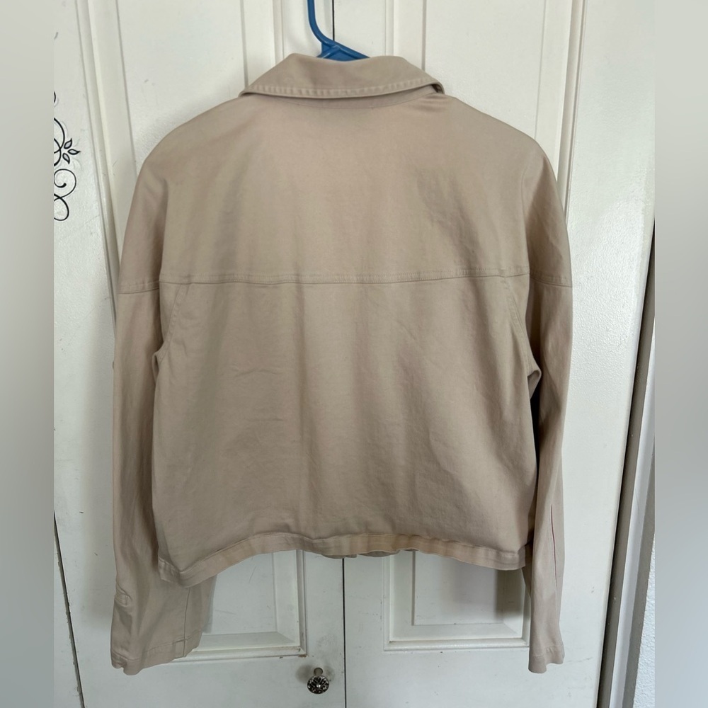 Kathy Ireland Sportswear Tan Jacket Size XL - Picture 4 of 5